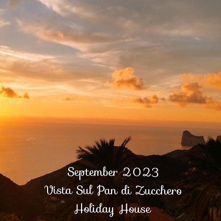 Vista Sul Pan Di Zucchero - Nebida - Holiday House Екстер'єр фото